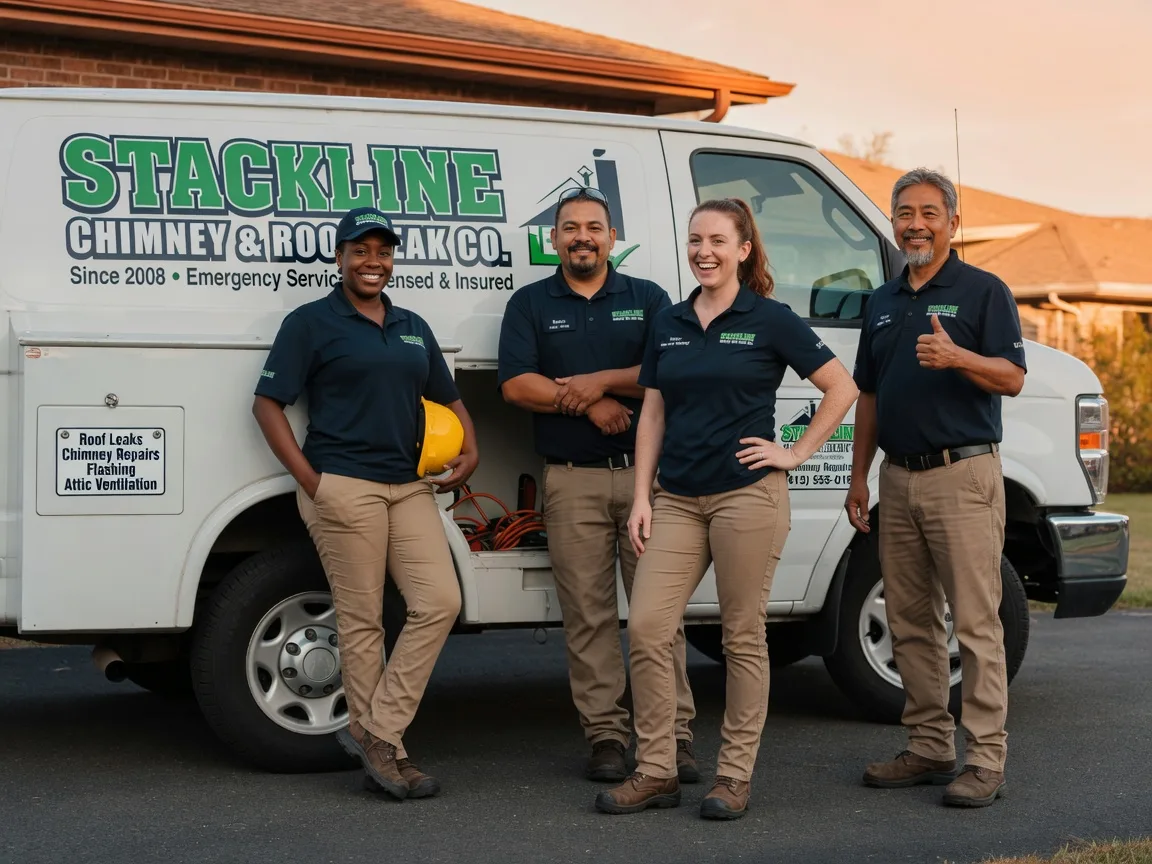 Chimney flashing repair company in Anadarko, OK